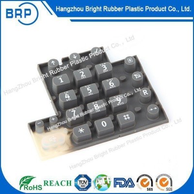 Customize Epoxy Dripping POS Silicone Rubber Membrane Keypad/Membrane Switch