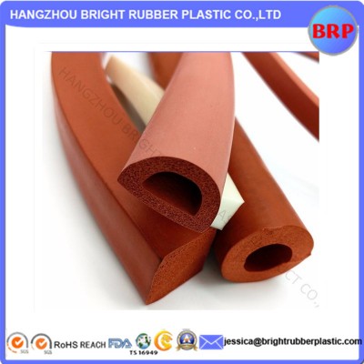 Flammable Silicone Sponge Extruded Profiles